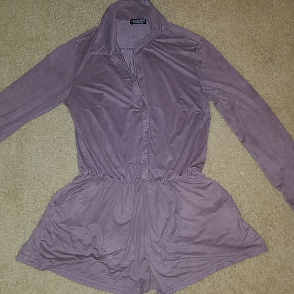 Pants - Dusty purple romper